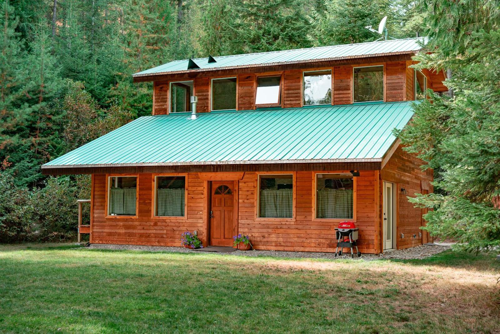 Cedar Cabin Near Silverwood Spirit Lake Екстериор снимка